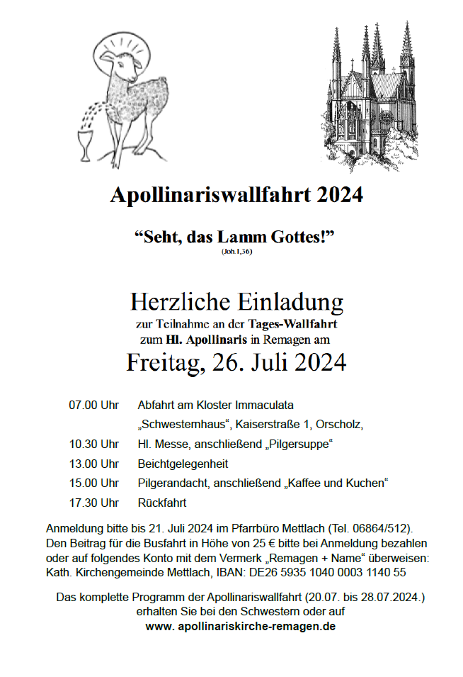 Apollinariswallfahrt 2024#
