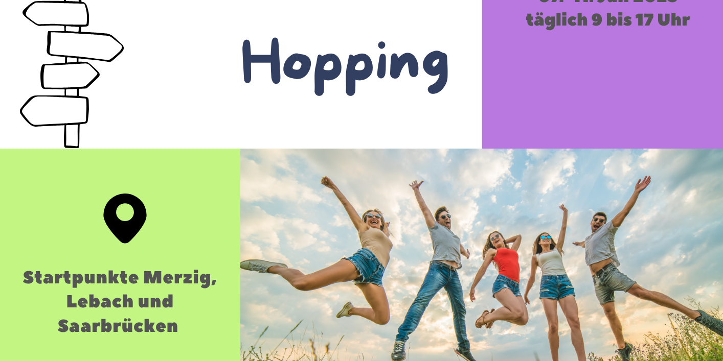 Ferien-Hopping 2025 Flyer