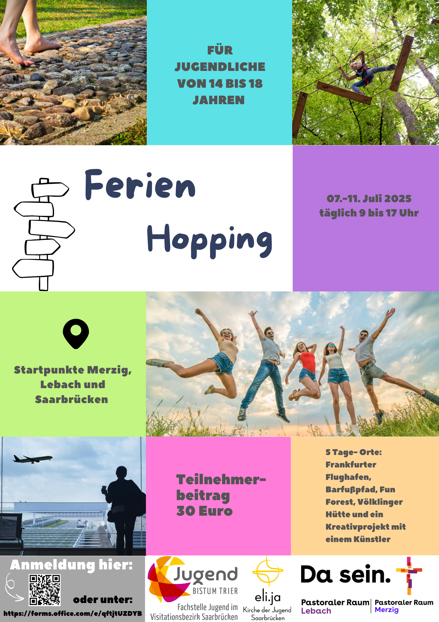 Ferien-Hopping 2025 Flyer