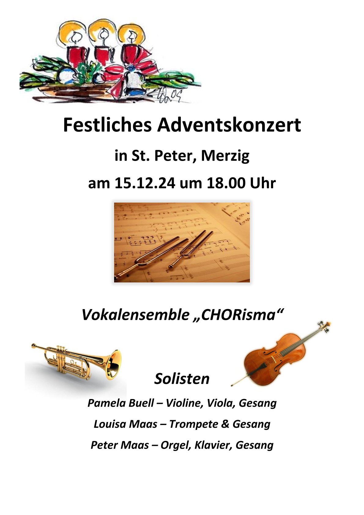 Festliches Adventskonzert 15.12.24