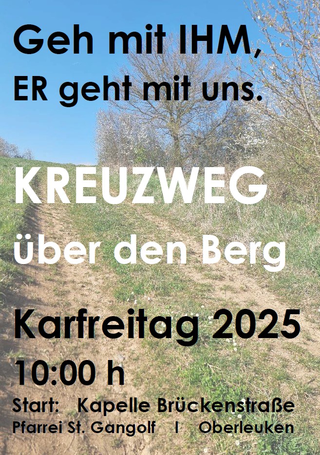 Kreuzweg Oberleuken