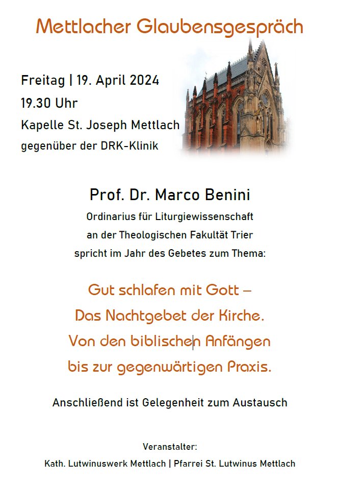 Mettlacher Glaubensgespräch