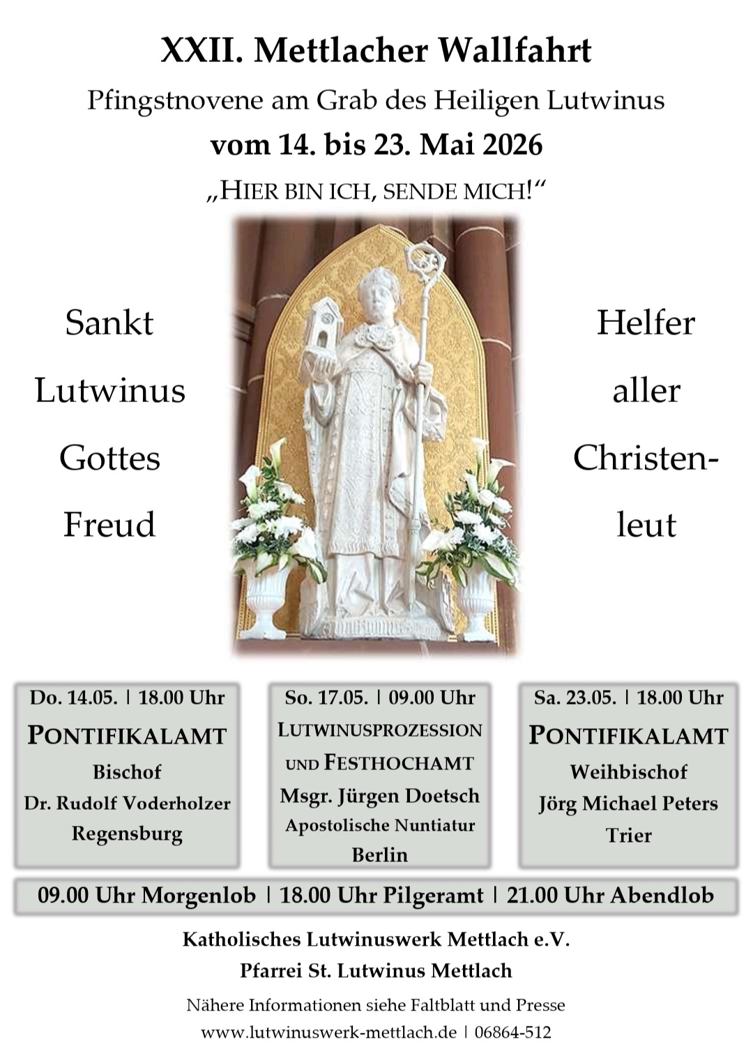 XXII: Mettlacher Wallfahrt