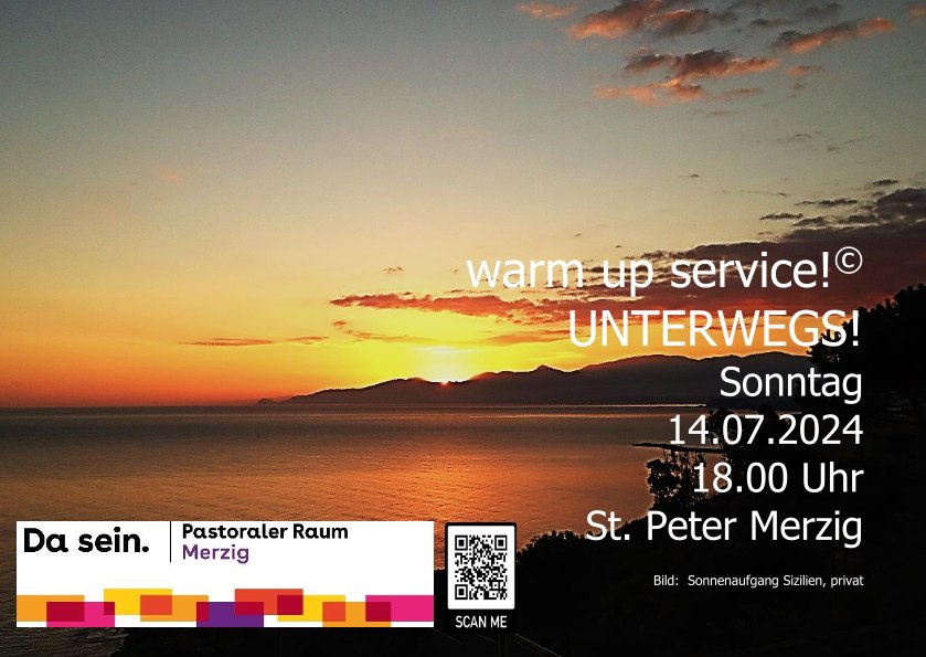 Unterwegs ...