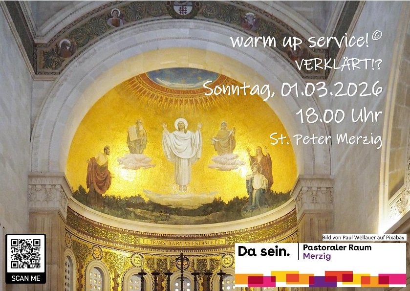 warm up service 01.03.2026 verklärt karte